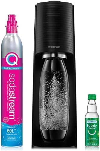 SodaStream Terra Sparkling Water Maker (Black) with CO2, DWS Bottle and Bubly Drop | Amazon (US)