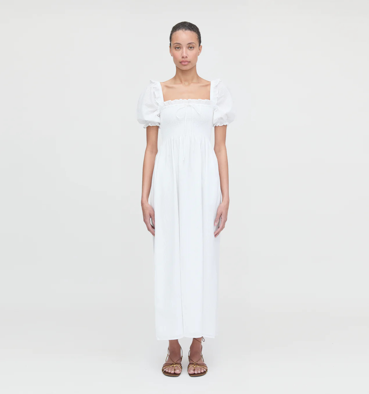 The Scarlett Nap Dress - Cosmos Floral Stripe | Hill House Home US