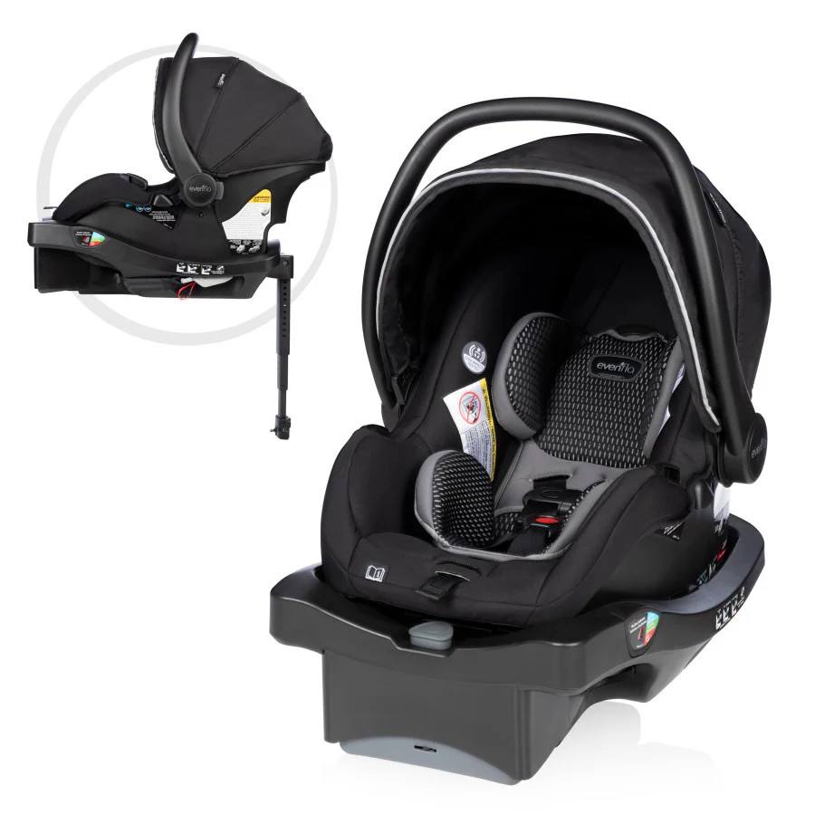 LiteMax DLX Infant Car Seat with SafeZone Load Leg Base - Evenflo® Official Site | Evenflo