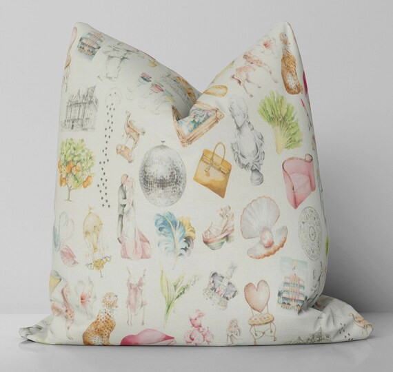 Favorite Things Pillow Cover/ Tutti Colori - Etsy | Etsy (US)