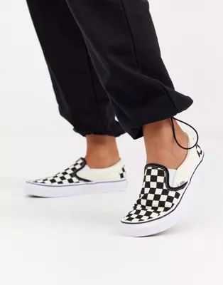 Vans Classic Slip-On checkerboard sneakers | ASOS (Global)