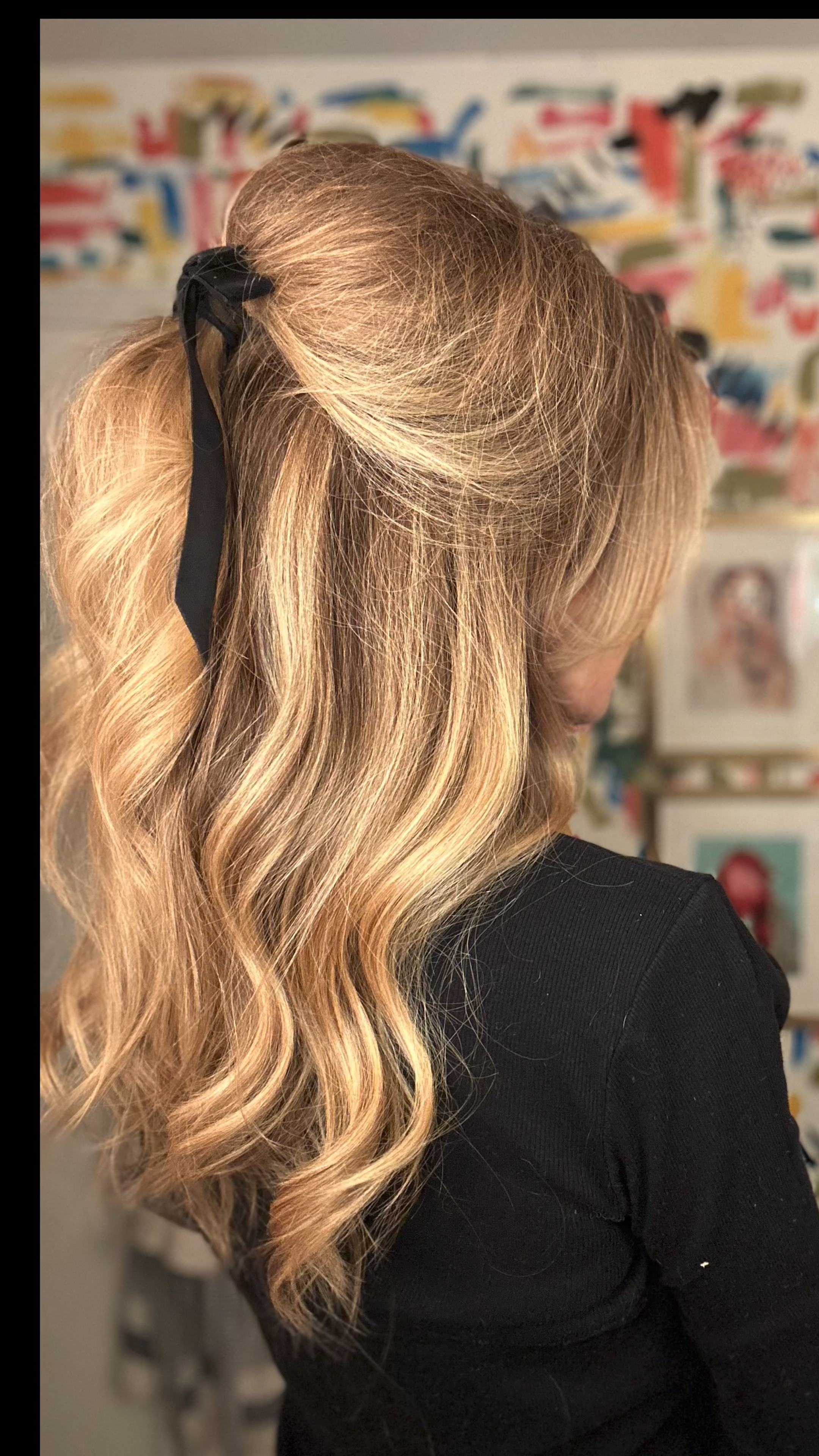 IT’S HAIR HURSDAY!!! 
A simple black hair bow can definitely add a touch of class and style to any outfit. The steps I describe, from curling my hair to teasing it for added volume, are perfect for creating a chic and effortless look. And of course, the black hair bow is the perfect finishing touch to complete the hairstyle. It's a simple way to elevate any outfit!💋
.
.
.
Curling iron @ghd
Turtleneck @gap
Lips @itcosmetics
Bow @etsy
#hairbow #redlips #redliplady
#lipsticklady #fashionover40
#fashionover50 #hursday #hairhursday

#LTKVideo #LTKover40 #LTKbeauty