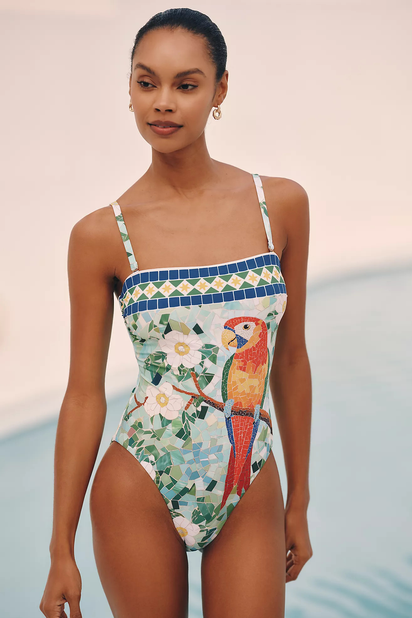 Celandine Sarah Strapless One-Piece Swimsuit | Anthropologie (US)