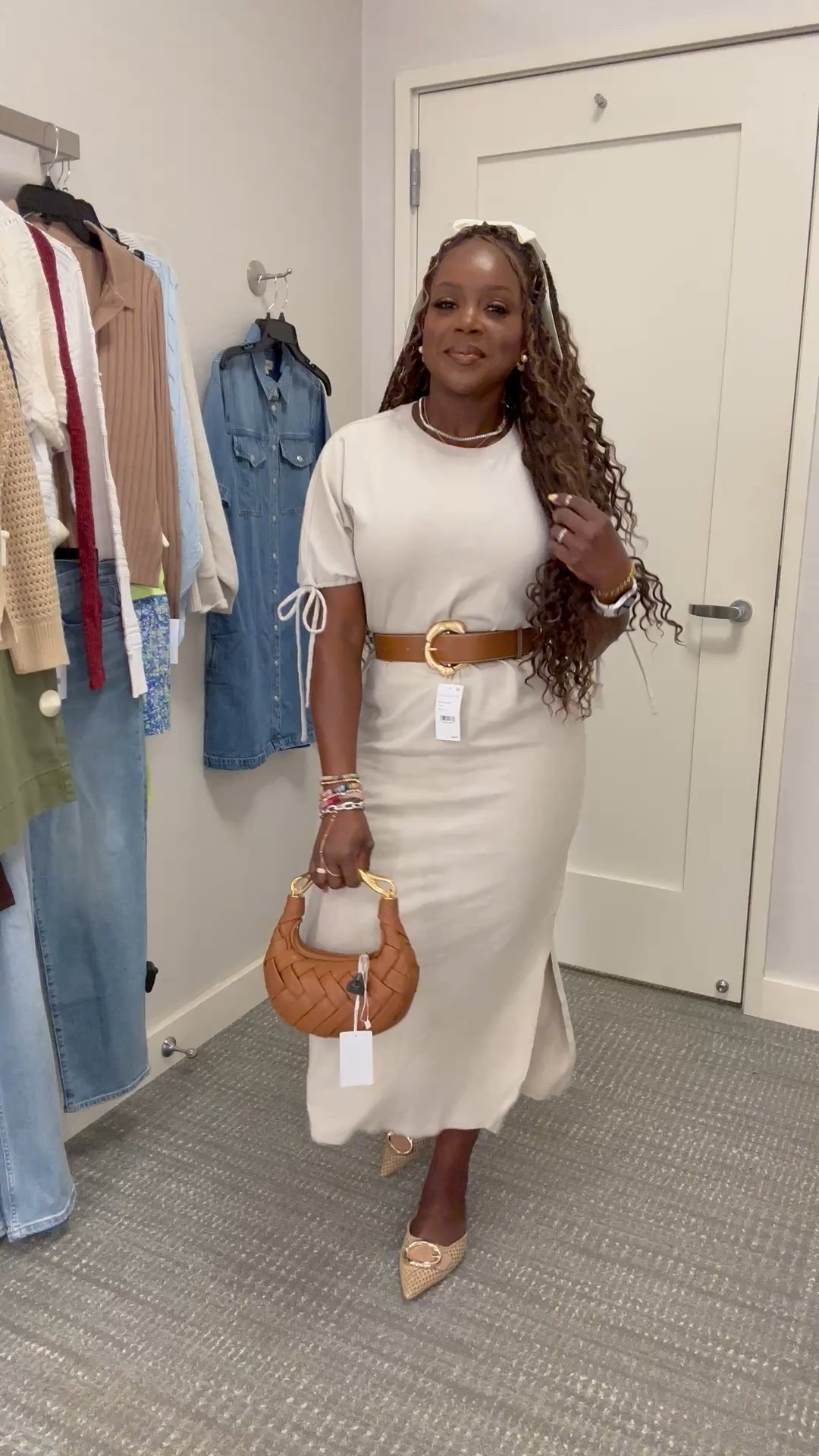 Keeping it classy and comfy in this Nordstrom Anniversary Sale find! This dress is the perfect blank canvas—easy to dress up with a belt and heels or keep it casual with sneakers. A wardrobe must! Wearing an XS (dress runs big)

#LTKSaleAlert #LTKStyleTip #LTKFindsUnder100