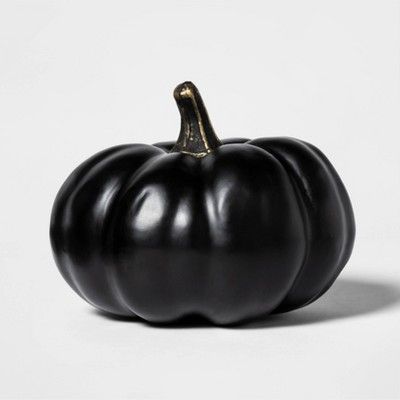 Painted Halloween Pumpkin Mini Black - Hyde & EEK! Boutique™ | Target