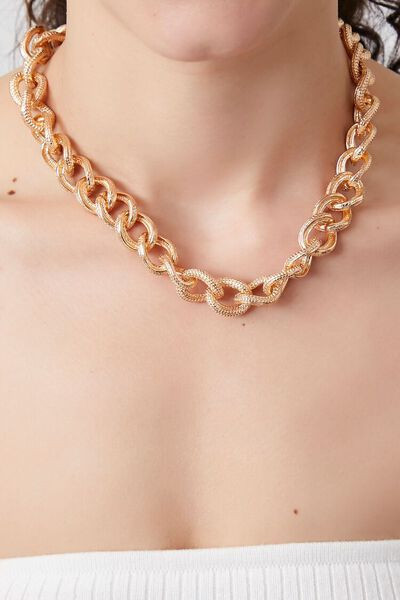 Chunky Curb Chain Necklace | Forever 21