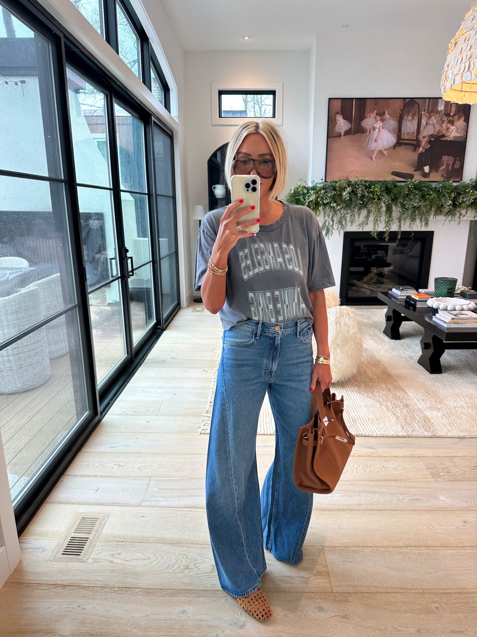 One of my favorite tees and my best selling jeans - a perfect duo 🙌

#LTKootd #LTKgrwm