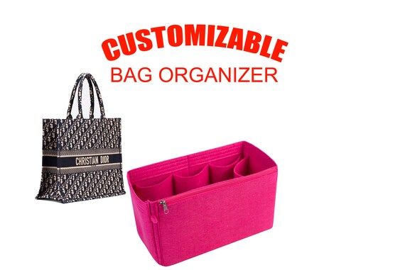 Dior Book Tote bag insert organizer, purse insert organizer, bag shaper, EXPRESS SHIPPING | Etsy (US)