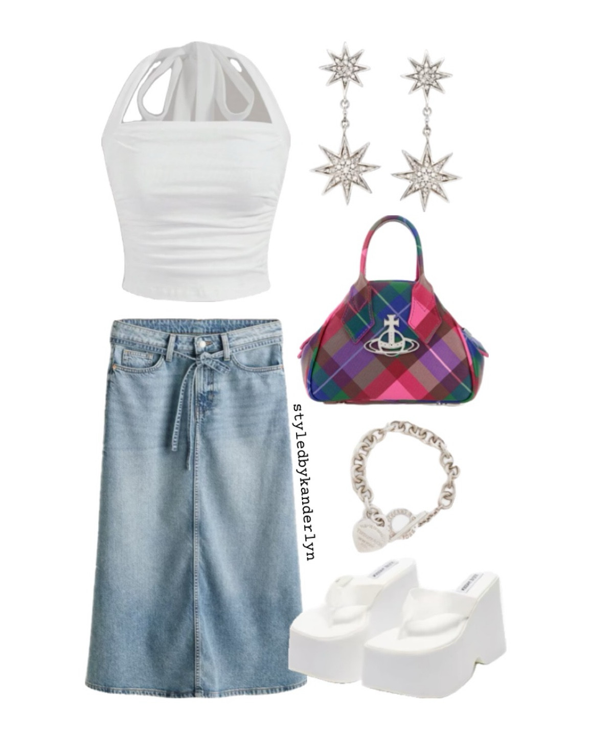 Denim skirt look 🤍

#LTKStyleTip #LTKU #LTKFindsUnder100