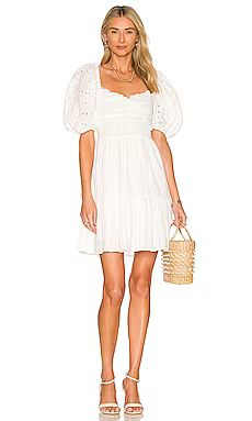 HEARTLOOM Cella Dress in Eggshell from Revolve.com | Revolve Clothing (Global)