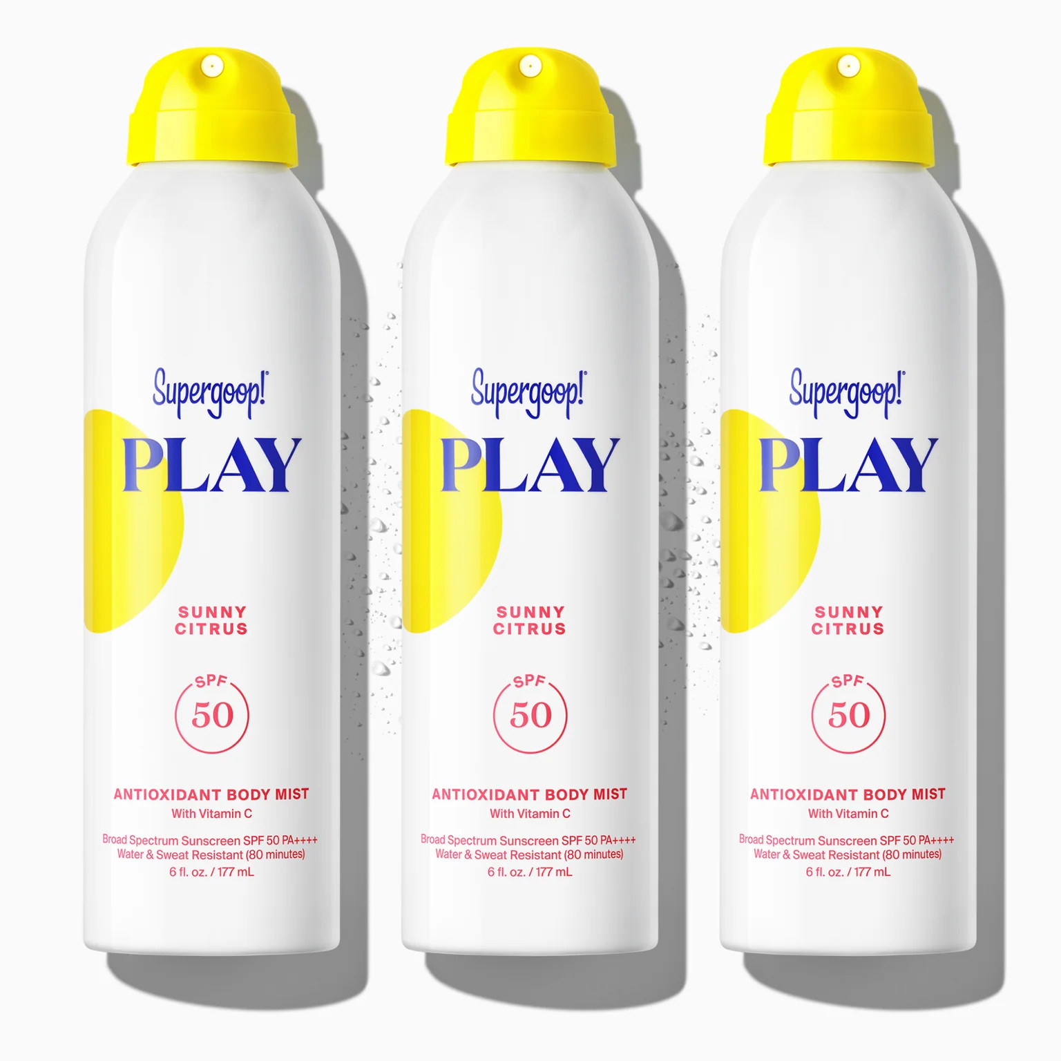 PLAY Antioxidant Body Mist SPF 50 with Vitamin C | Supergoop
