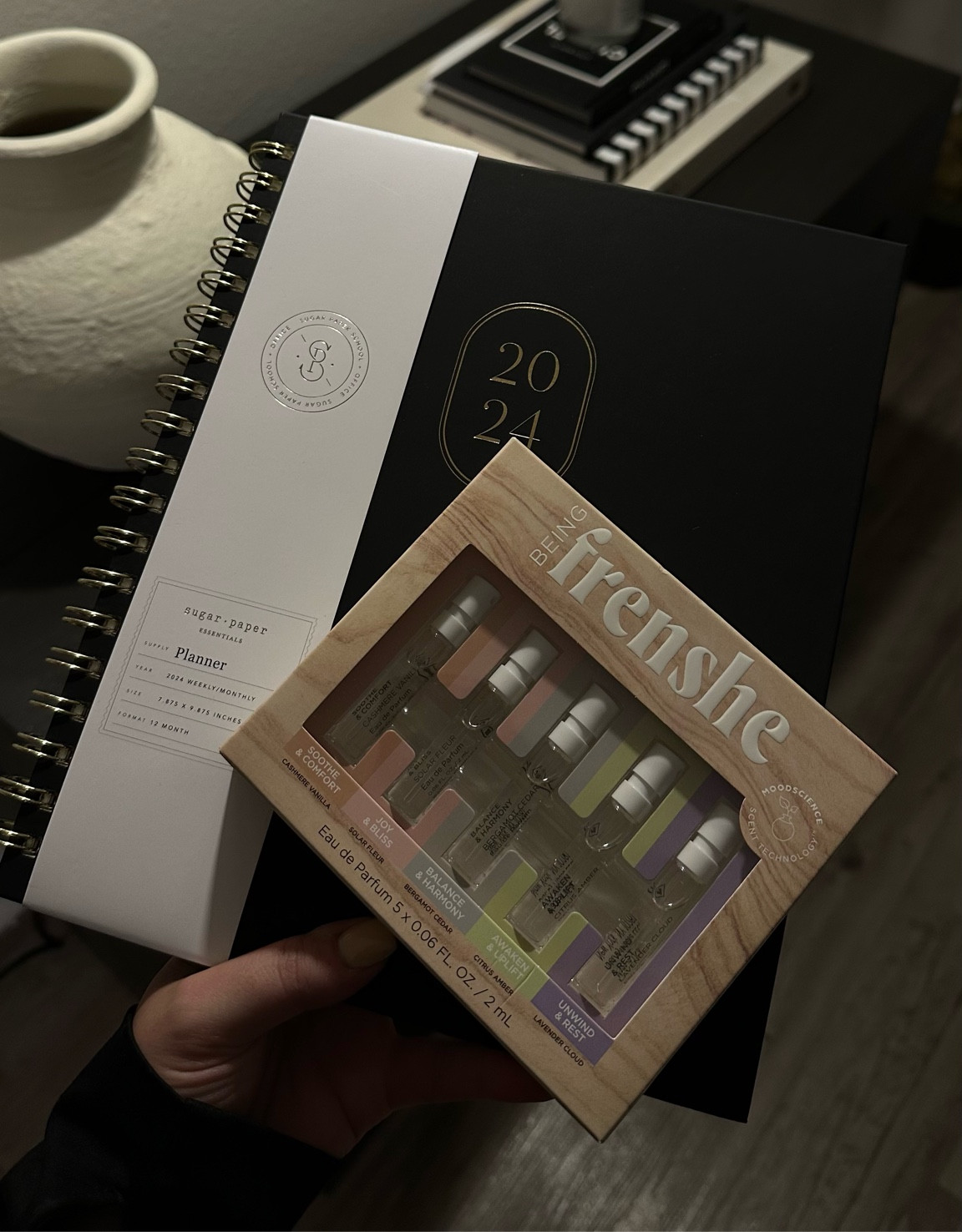 Target finds 🫶🏽 2024 calendar that’s thin but has a ton of room & literally the BEST mini perfumes! Perfect gift ideas 

#LTKGiftGuide #LTKfindsunder50 #LTKHoliday