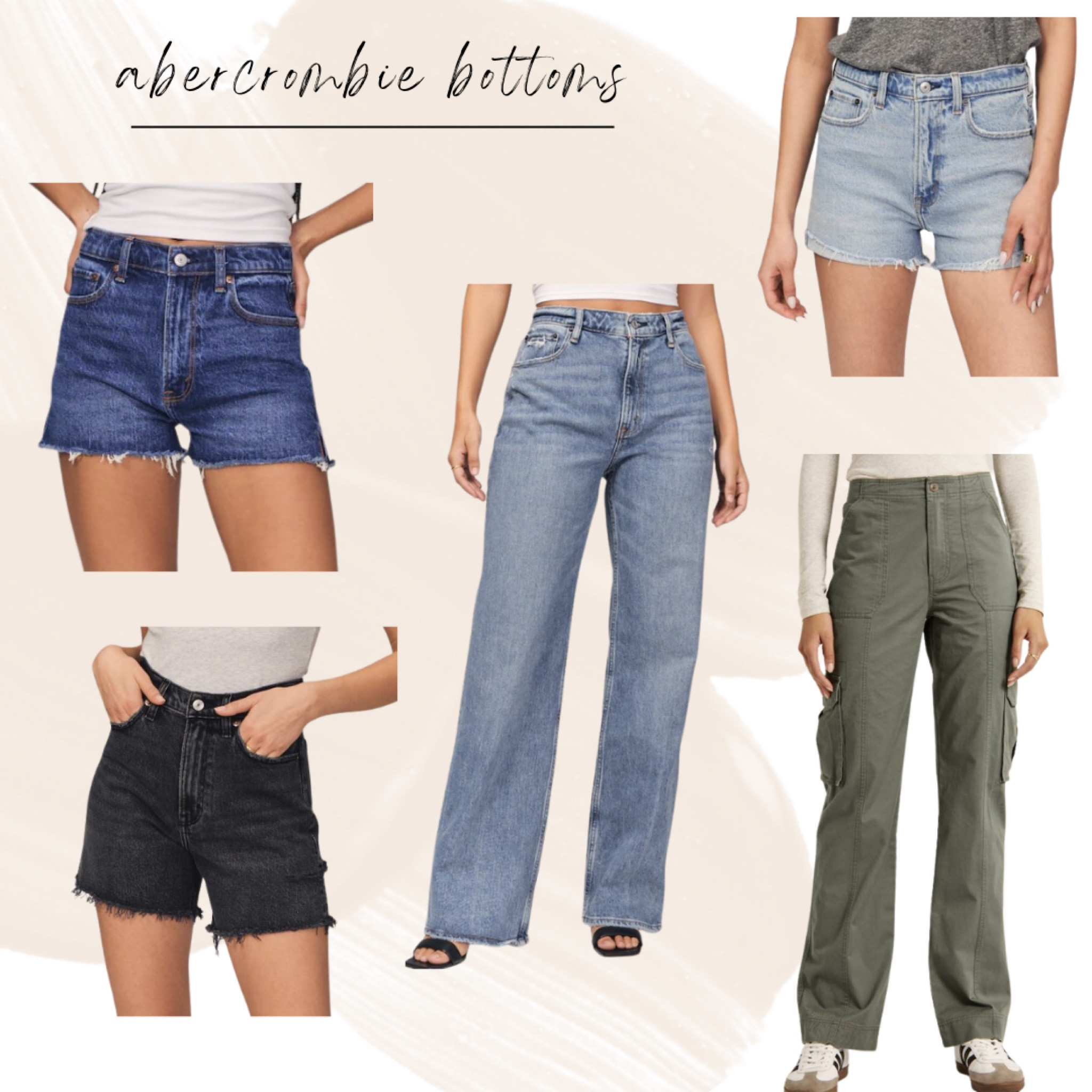 My favorite jeans, shorts, and cargo pants from the Abercrombie Sale

#LTKSale