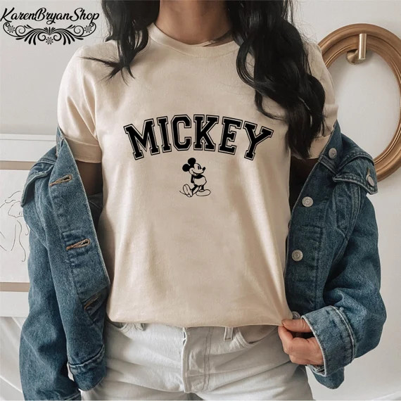Mickey Mouse T Shirt, Disney Retro Shirt, Disneyland Shirt, Family Disney Shirt, Group Disney Shi... | Etsy (US)