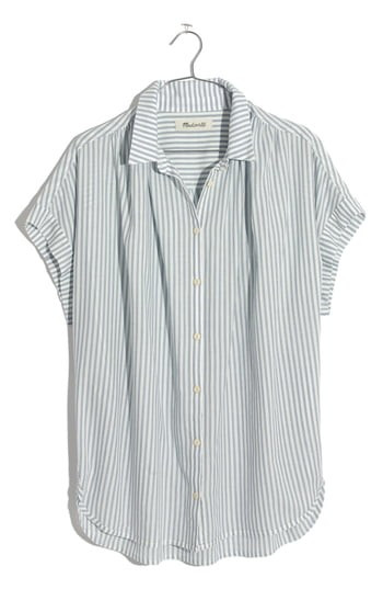 Women's Madewell Central Stripe Shirt | Nordstrom
