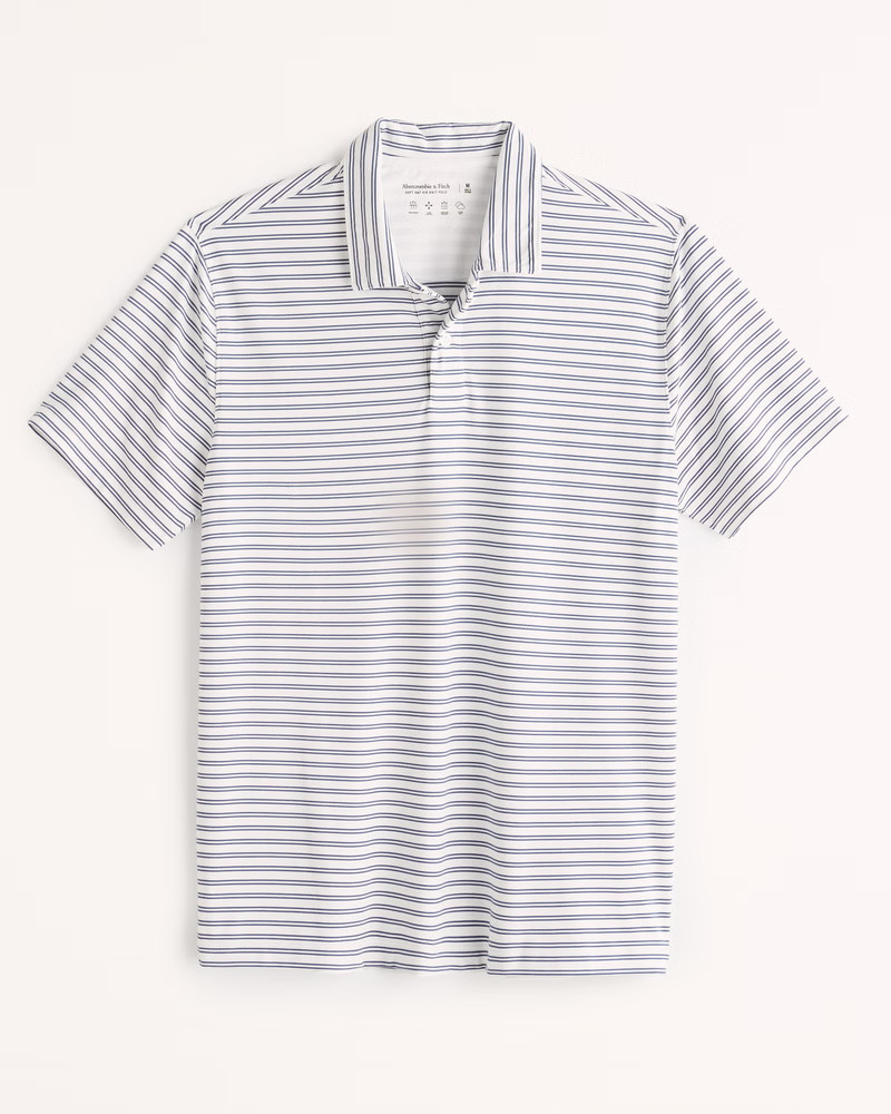 Men's Airknit Polo | Men's New Arrivals | Abercrombie.com | Abercrombie & Fitch (US)