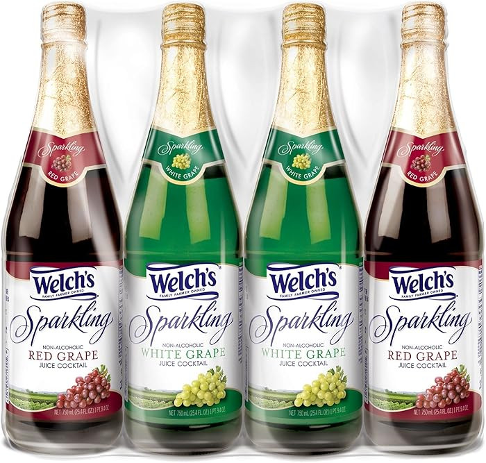 Welch's Sparkling Juice Cocktail Variety Pack (750 ml, 4 ct.) | Amazon (US)