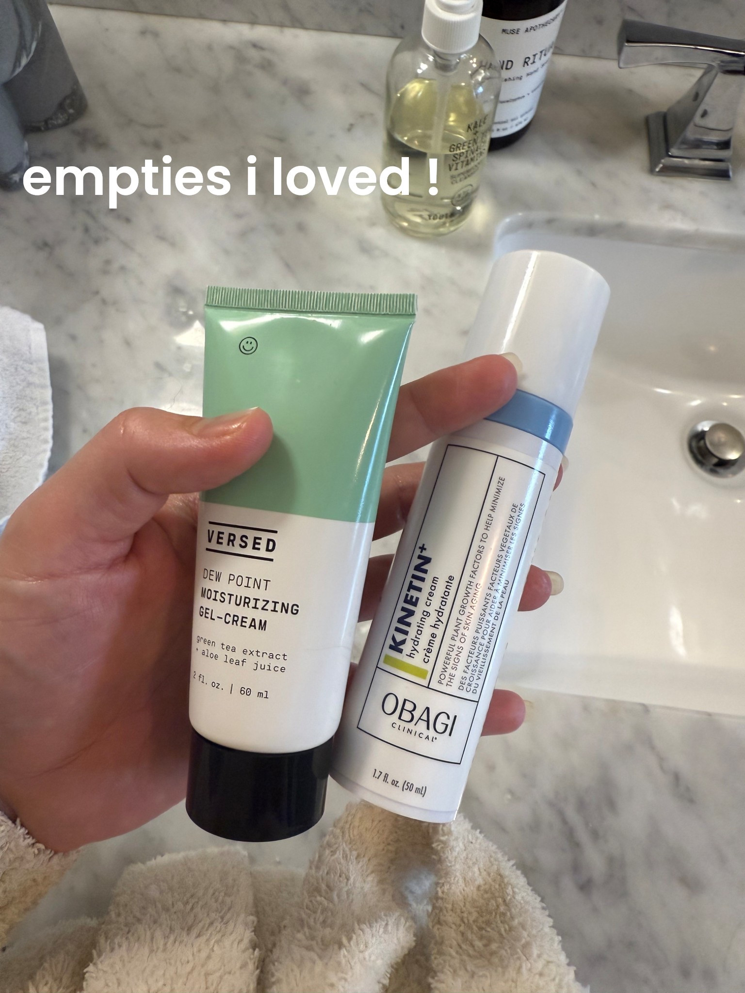 Light moisturizers I loved - both can be found at target!
