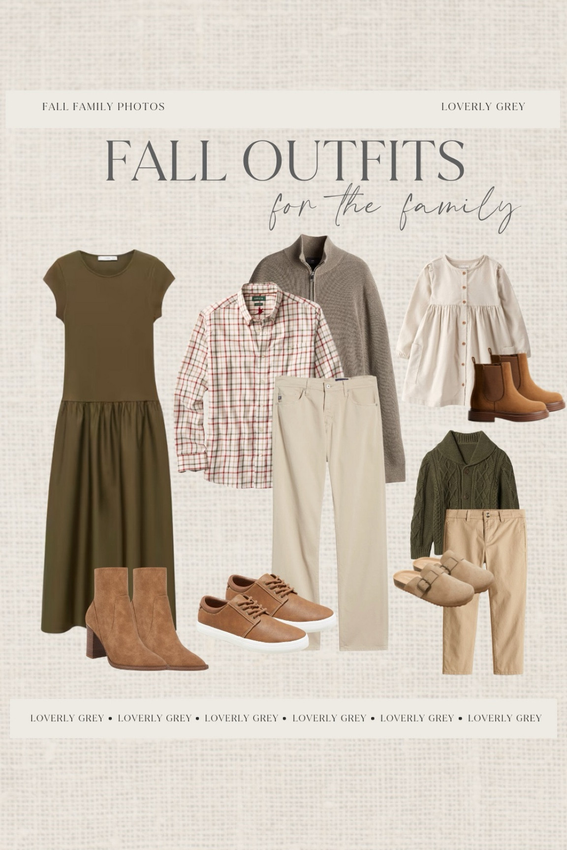 Love these looks for fall family photos! These would also be great for closer to the holidays! 


Loverly grey, fall photos, fall porch, family photos, knit dress 

#LTKSeasonal #LTKStyleTip #LTKFamily