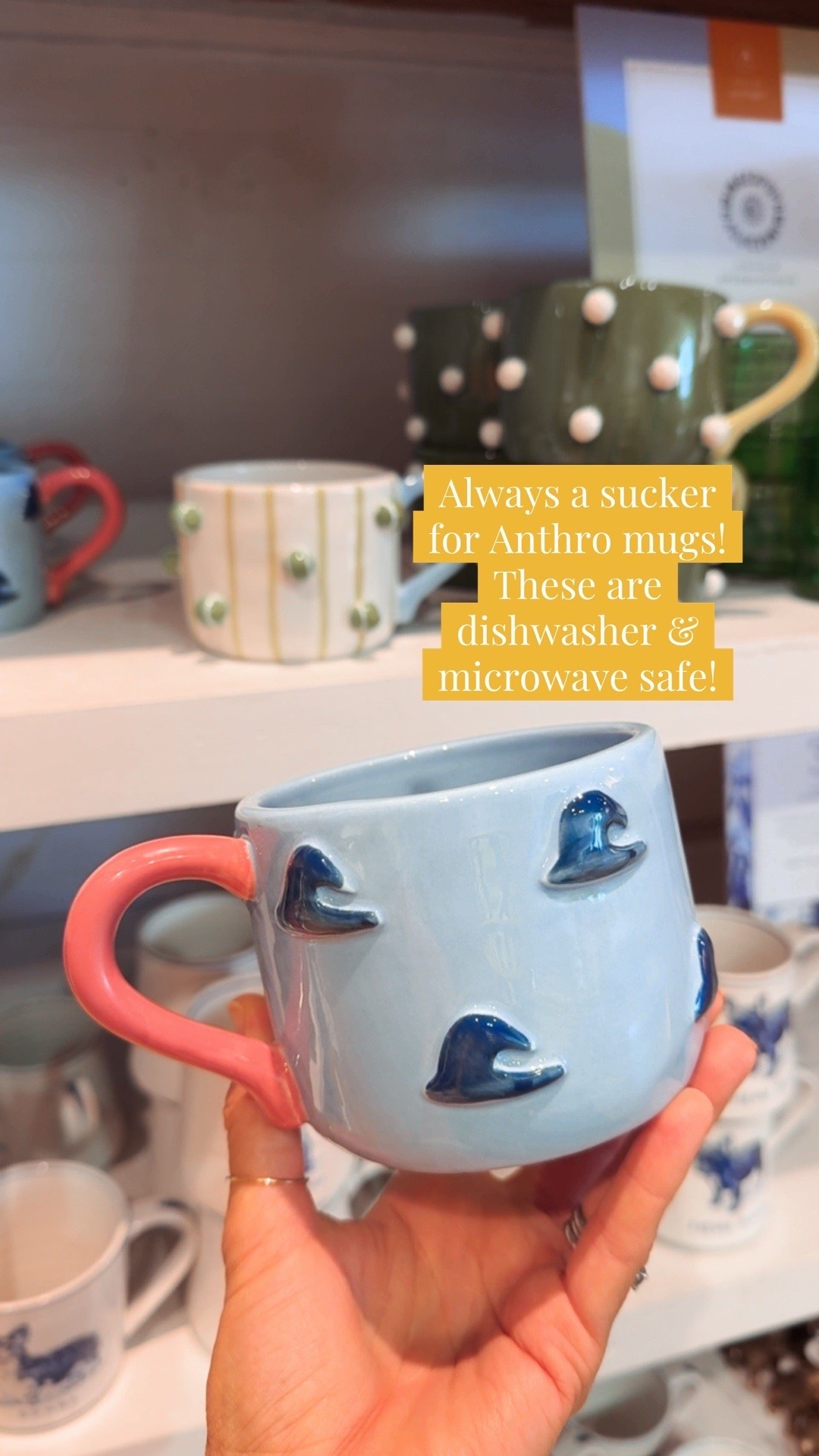 Always a sucker for Anthro coffee mugs! How darling are these?
￼

#LTKgrwm #LTKmomlife #LTKOver40