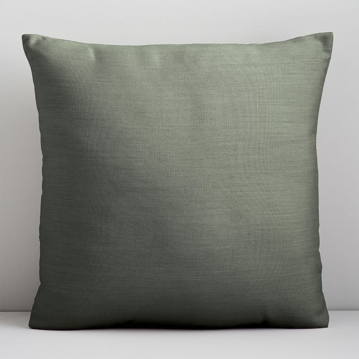 Sunbrella Solid Indoor/Outdoor Cast Pillows | West Elm (US)