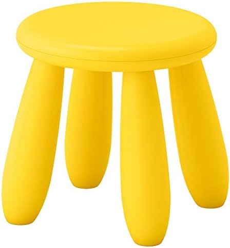 IKEA ASIA Mammut Childrens Stool (Yellow) | Amazon (US)