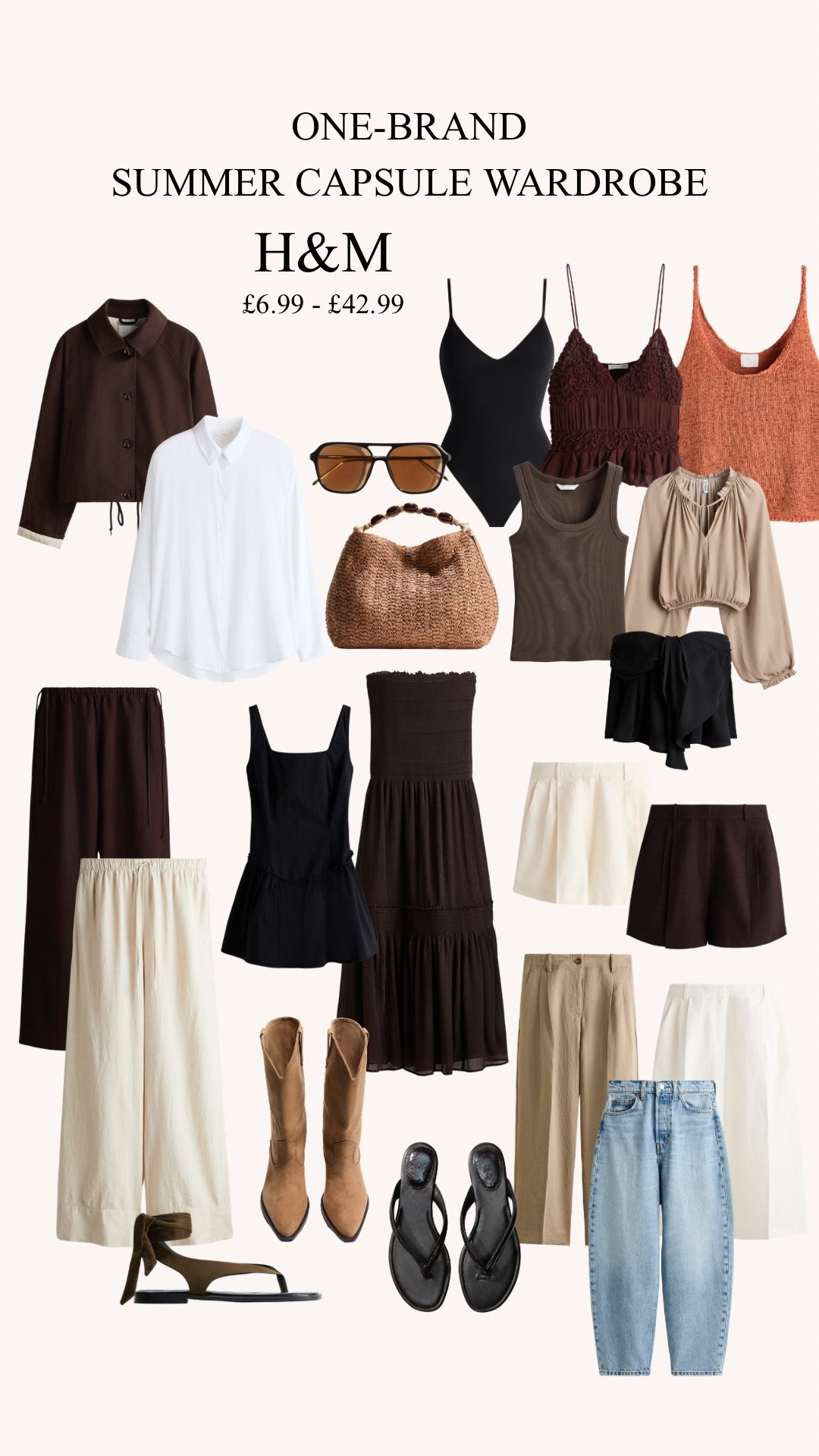 One-brand only Summer Capsule Wardrobe: H&M

#LTKsummer #LTKuk #LTKstyletip