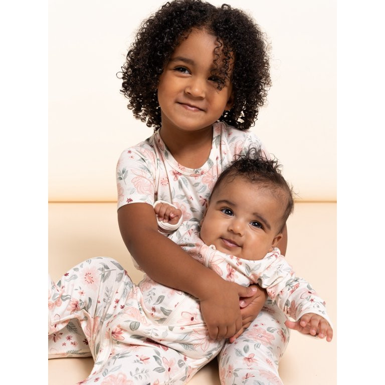 Modern Moments by Gerber Toddler Unisex Super Soft Livaeco Viscose Tight Fitting Pajama Set, Size... | Walmart (US)