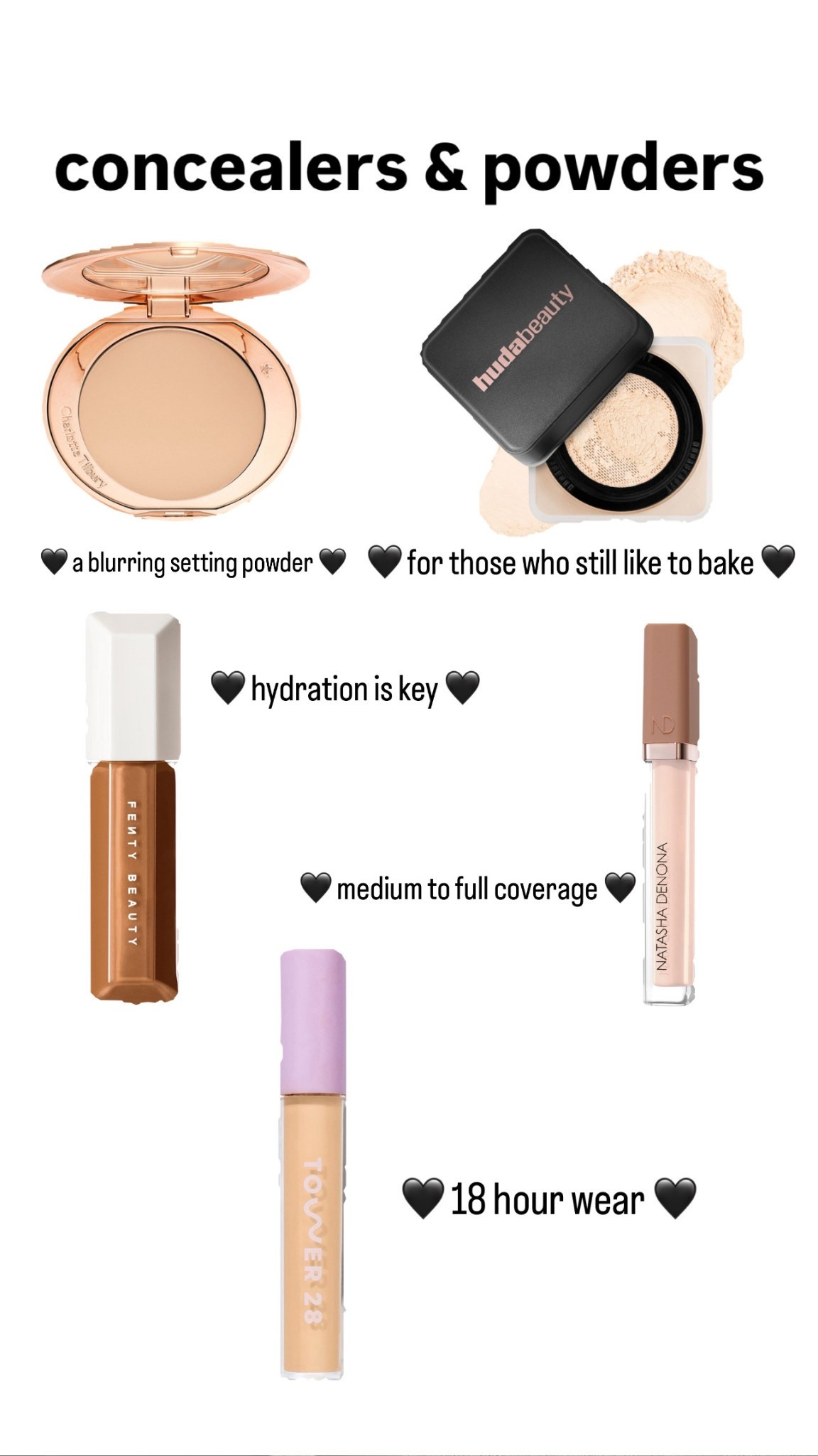 concealer & powder must haves! 

#LTKBeauty #LTKSaleAlert
