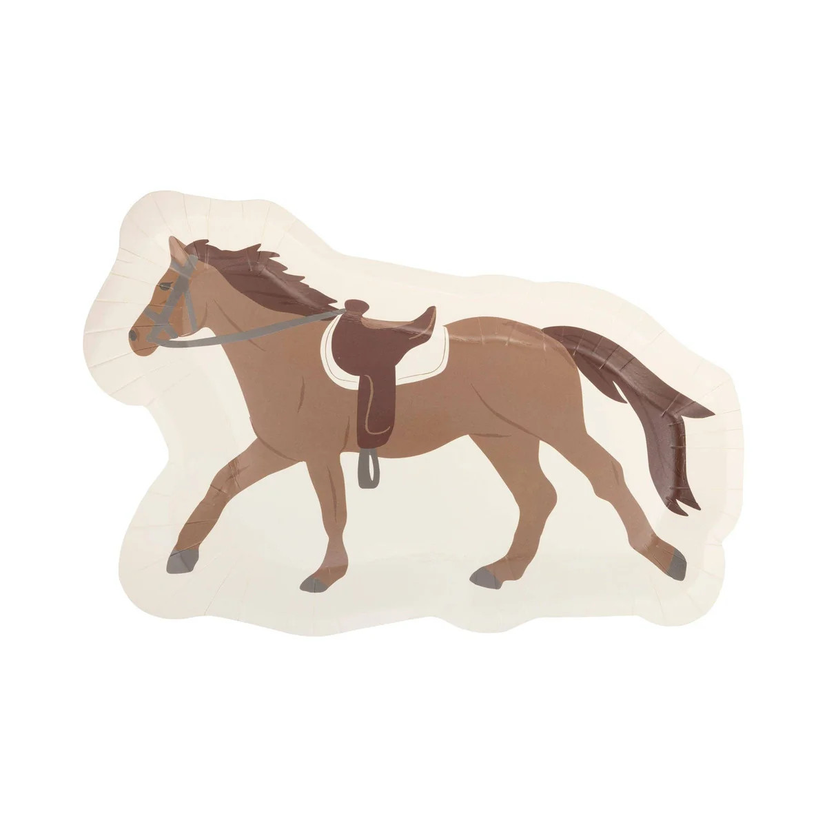 Horse Paper Plate 8pk. | Pretty Day