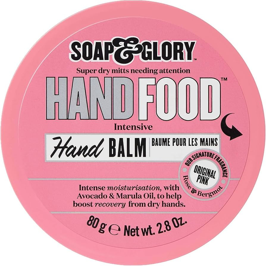 Soap & Glory Original Pink Hand Food Intensive Hand Balm - Avocado + Marula Oil Hydrating Cuticle... | Amazon (US)