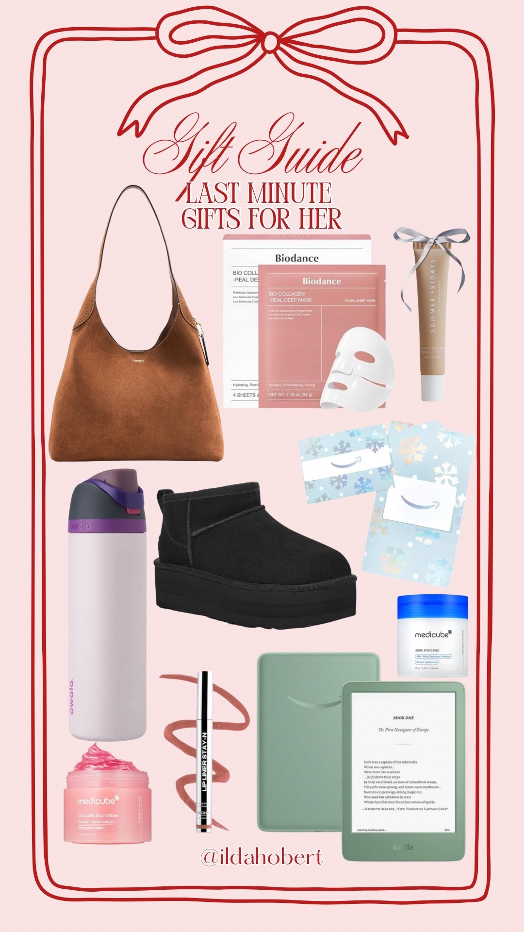 Last minute gift ideas for her!🎁🎁 Order now to get it in time for Christmas.

Christmas gifts, gift ideas, gift guide, wife, mom

#LTKGiftGuide #LTKFindsUnder100 #LTKHoliday