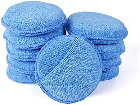 Microfiber Wax Applicator, AutoCare Ultra-Soft Microfiber Wax Applicator Pads with Finger Pocket ... | Amazon (US)