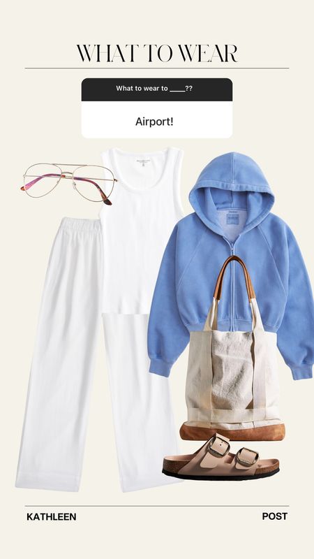 What to Wear: to the airport
At Abercrombie stack code AFKATHLEEN for an extra 15% off 
At Anthropologie use code KATHLEEN20 for 20% off full price apparel, shoes, and accessories when you spend $100 or more.
#KathleenPost #WhatToWear #Spring #springfashion #SpringOutfit

#LTKTravel #LTKSaleAlert #LTKSeasonal