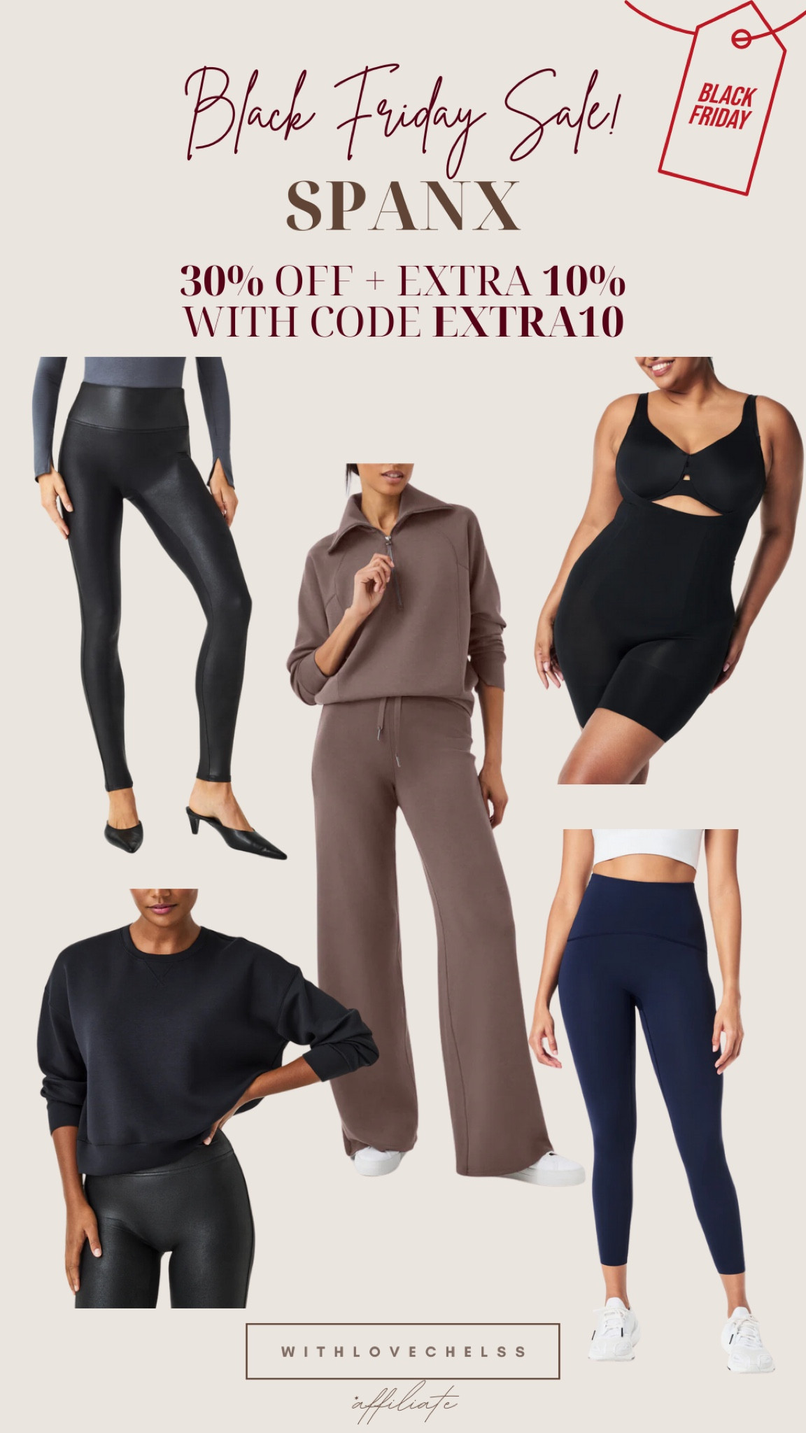 Spanx Black Friday sale!
30% off + extra 10% with code EXTRA10

#LTKCyberWeek

#LTKgiftguide #LTKwinter #LTKsale