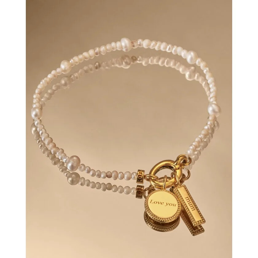 Pearl Glow Waterproof Gold Bracelet | Katie Loxton Ltd. (UK)