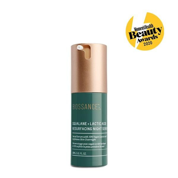 Squalane + Lactic Acid Resurfacing Night Serum | Biossance (US)