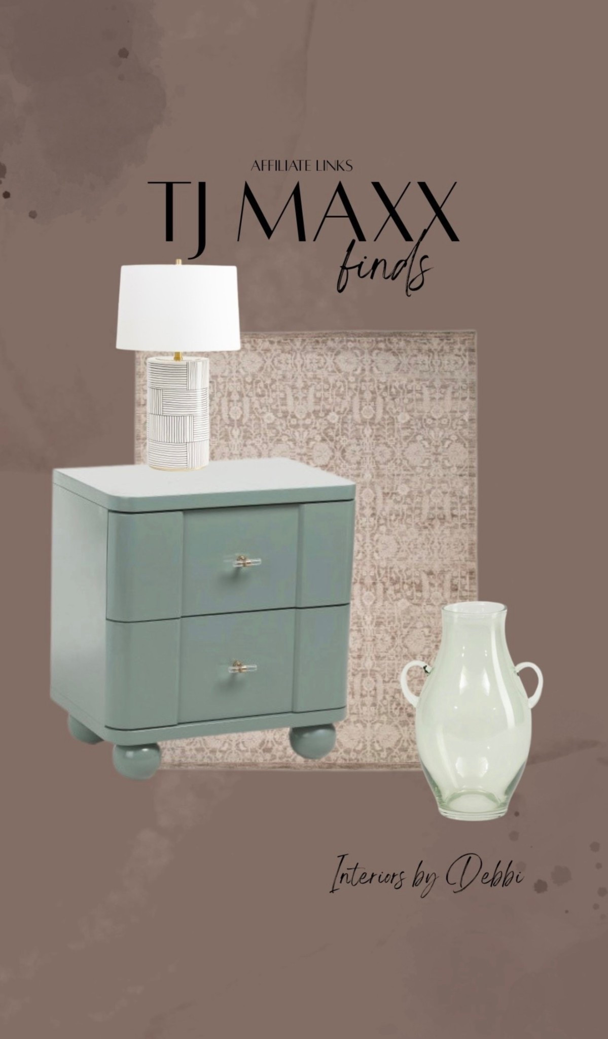 TJ Maxx Finds
Area rug, nightstand, lamp, vase, transitional home, modern decor, amazon find, amazon home, target home decor, mcgee and co, studio mcgee, amazon must have, pottery barn, Walmart finds, affordable decor, home styling, budget friendly, accessories, neutral decor, home finds, new arrival, coming soon, sale alert, high end look for less, Amazon favorites, Target finds, cozy, modern, earthy, transitional, luxe, romantic, home decor, budget friendly decor, Amazon decor #tjmaxx

#LTKHome #LTKHoliday #LTKSeasonal