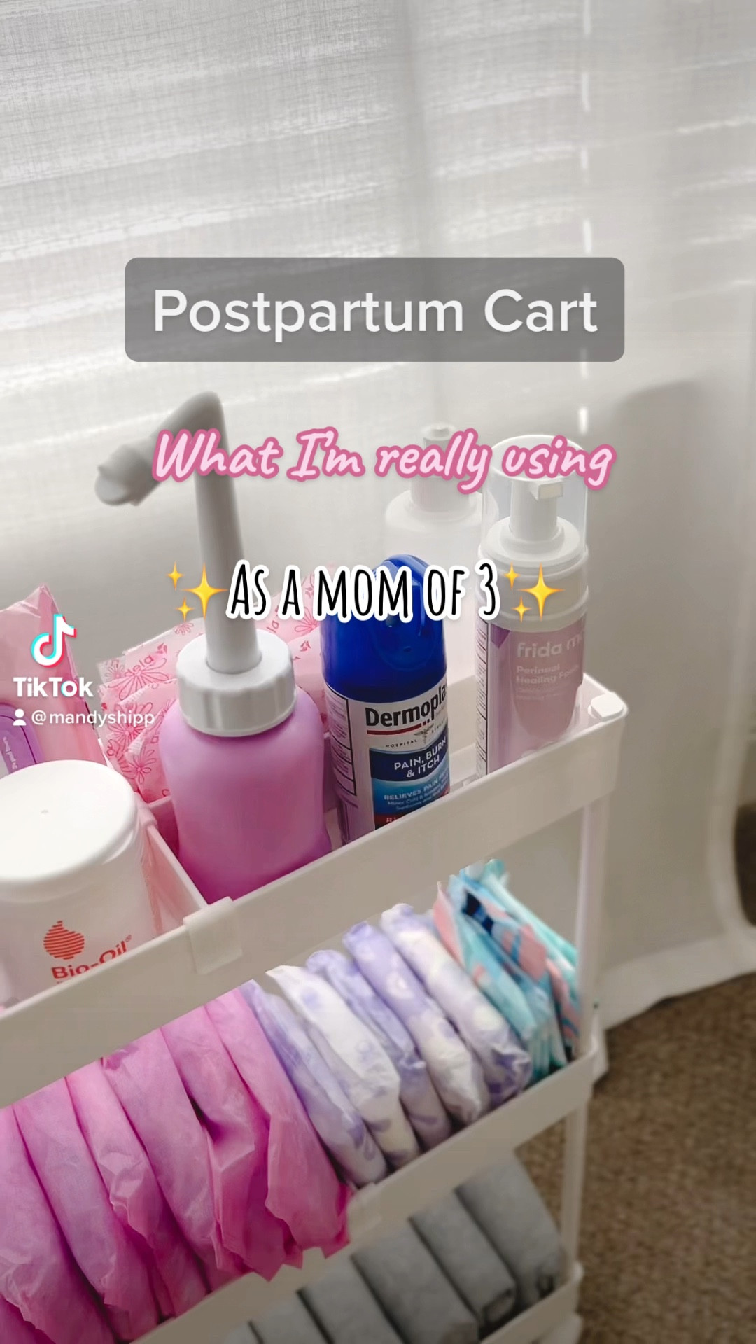 My postpartum cart essentials as a mom of 3 

#LTKbaby #LTKbump #LTKfamily