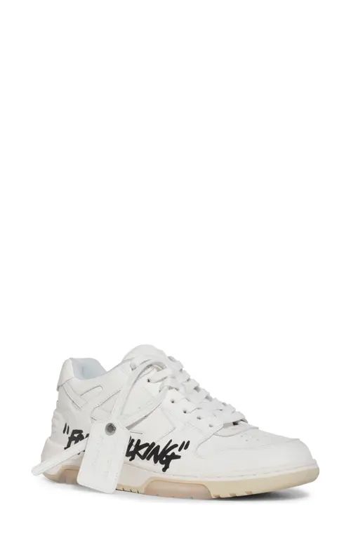 Off-White Out of Office For Walking Sneaker in White/Black at Nordstrom, Size 11Us | Nordstrom
