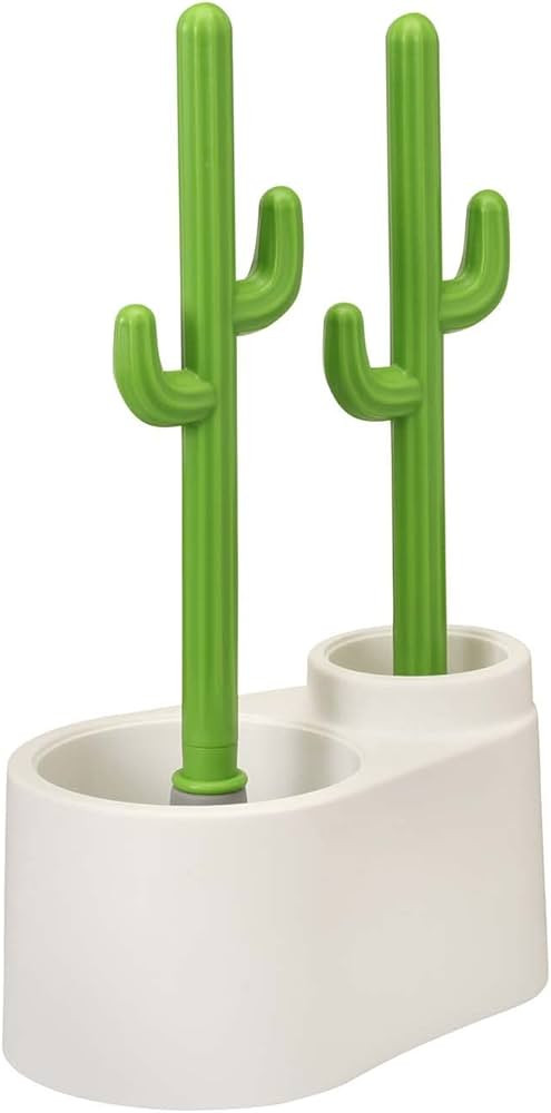 Amazon.com: Cactus Toilet Plunger and Brush Set for Bathroom Cleaning - 1 Set : Home & Kitchen | Amazon (US)