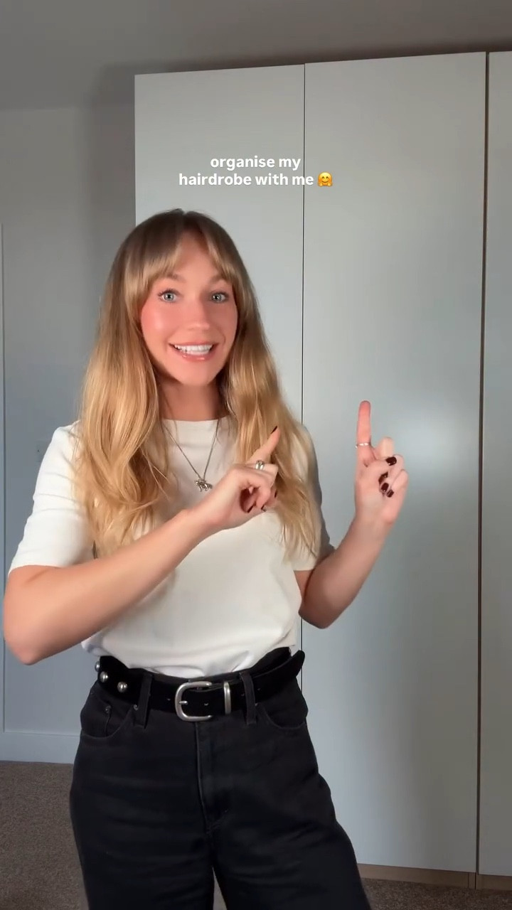 organise my hairdrobe with me 🤗
I’ve been a hairstylist & worked in the hair industry for 15 years now so I have a LOT of equipment… 

#LTKbeauty #LTKluxury #LTKgiftguide