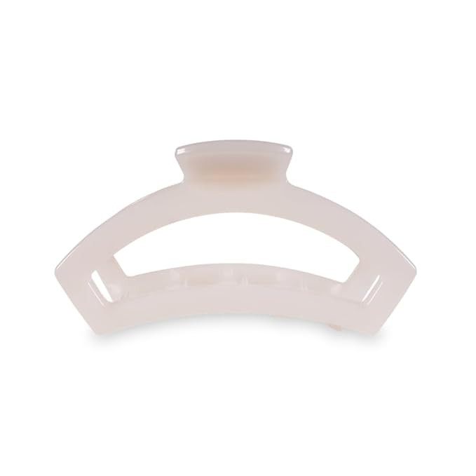 TELETIES - Medium Open Hair Clip - For Thin to Medium-Thick Hair - Strong Grip, Bendable Teeth, C... | Amazon (US)
