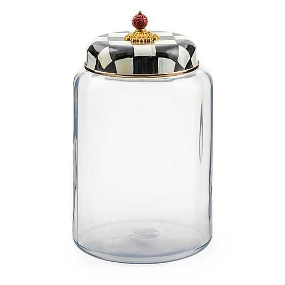 Courtly Check Storage Canister - Biggest | MacKenzie-Childs