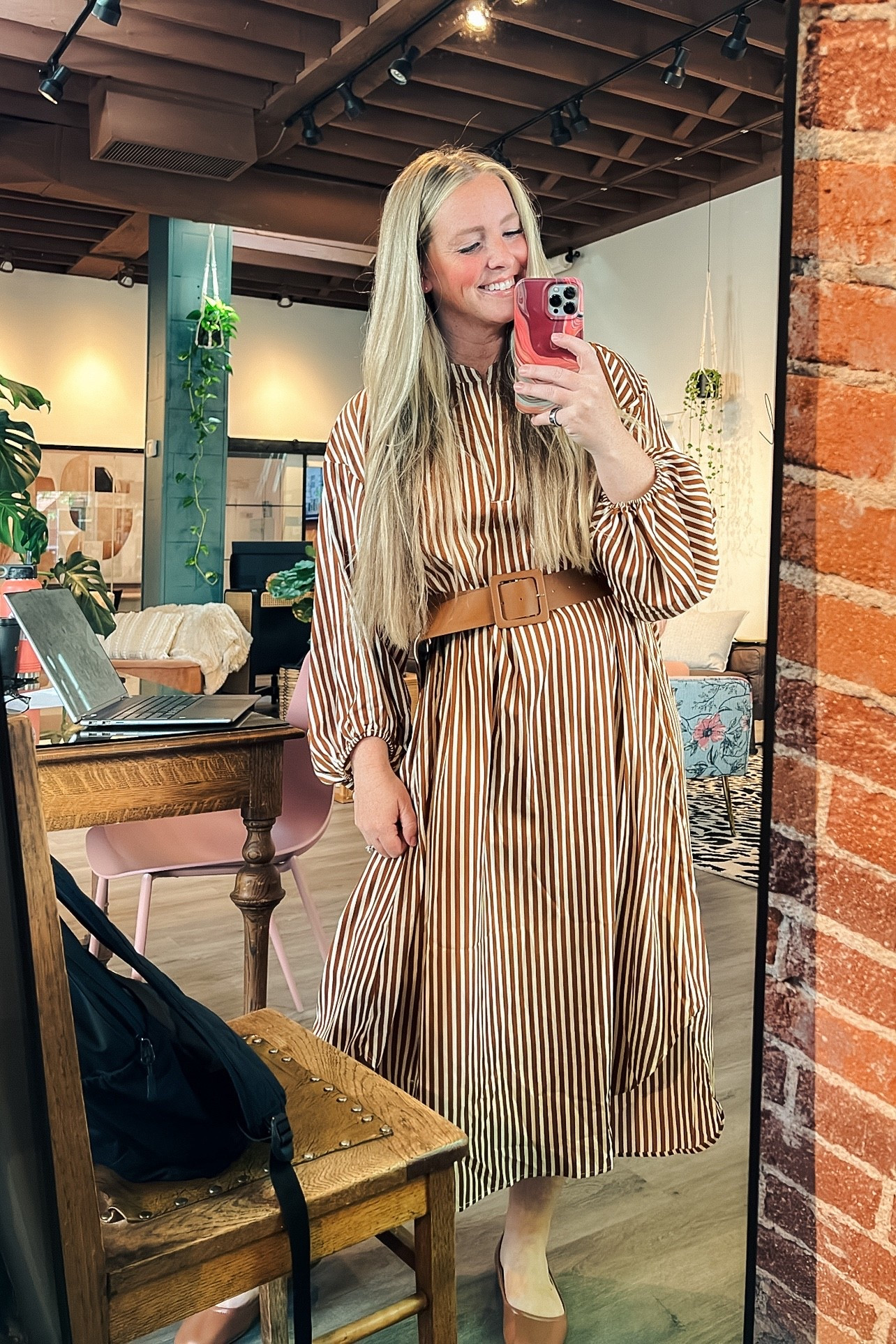 This dress is so comfy! I felt so put together but it was also comfortable enough to chase my toddler! 

I’m wearing a M but could have easily done a S! 

It’s out of stock in my color but this blue color is gorgeous too!! 

#LTKFindsUnder100 #LTKStyleTip #LTKKids