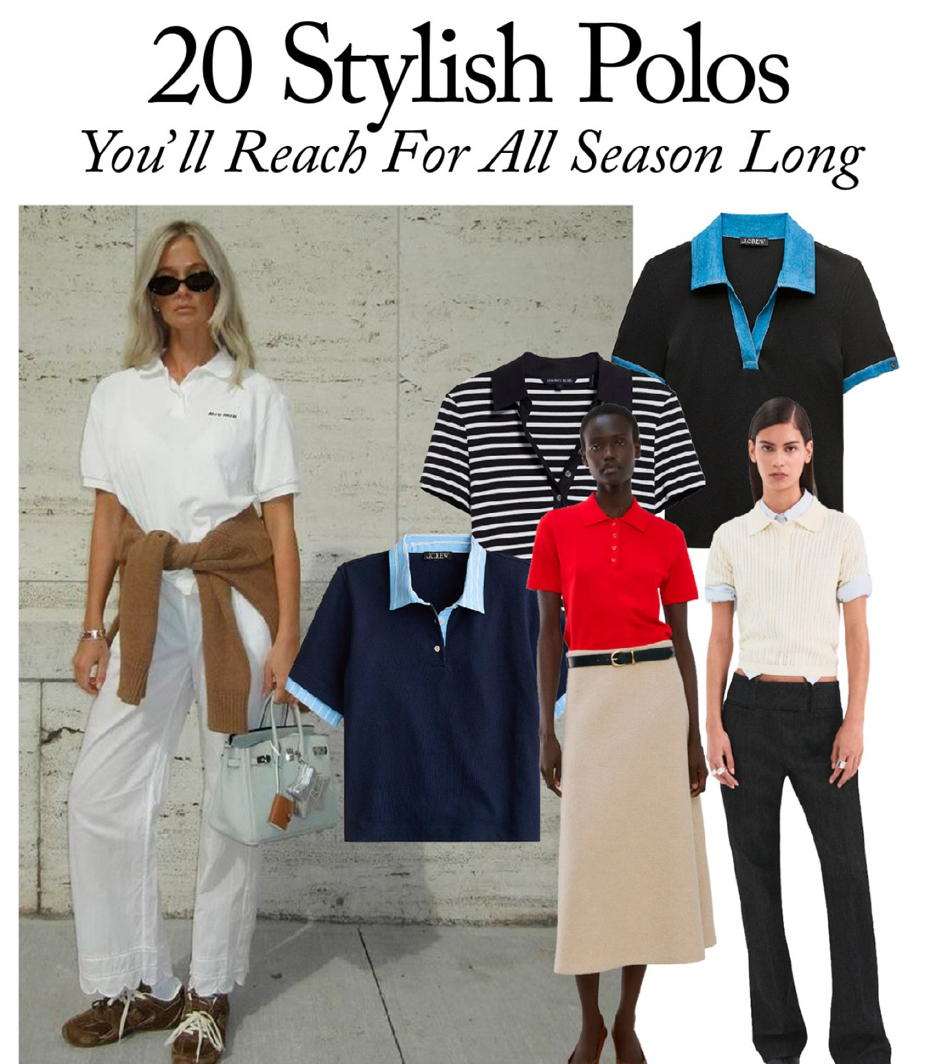 An elevated polo will build the perfect outfit. 



#LTKSeasonal #LTKOver40