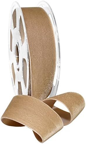 Morex Ribbon Nylon, 1 1/2 inches by 11 Yards, Earth, Item 01240/10-597 Nylvalour Velvet Ribbon 1 ... | Amazon (CA)