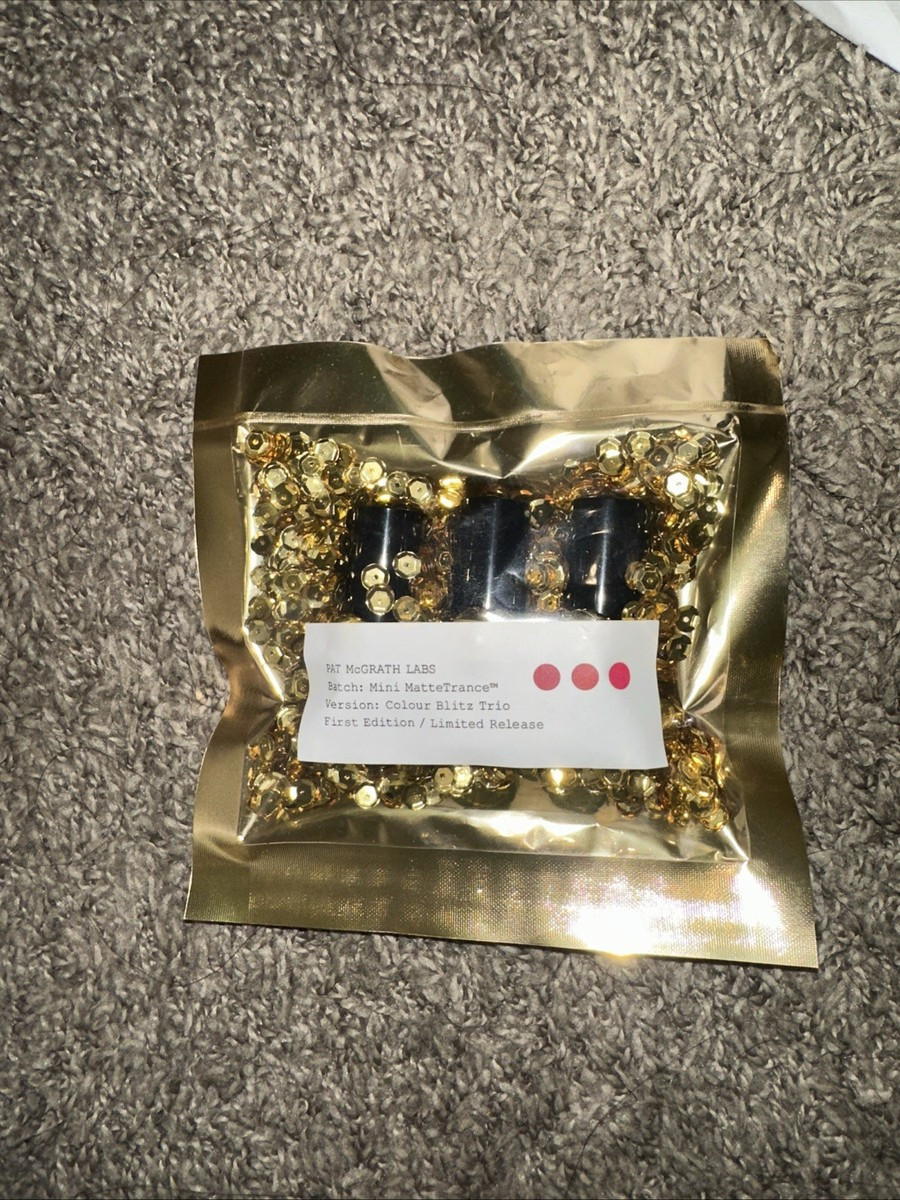 Pat McGrath Labs Mini Mattetrance Color Blitz Trio Limited Edition Brand New | eBay US