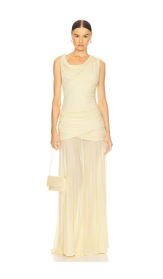 by Marianna Tine Gown in Butter Yellow | Revolve Clothing (Global)