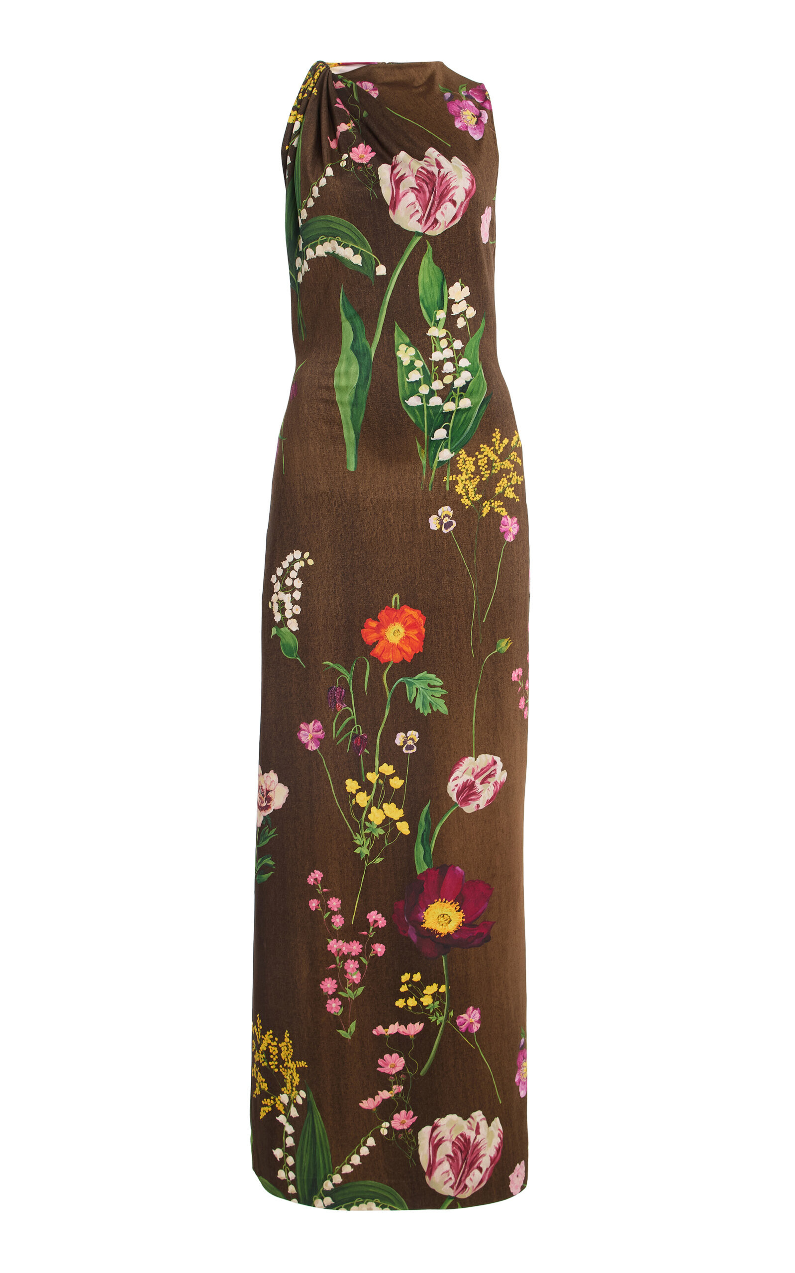 Botanical Milano-Jersey Maxi Dress | Moda Operandi (Global)